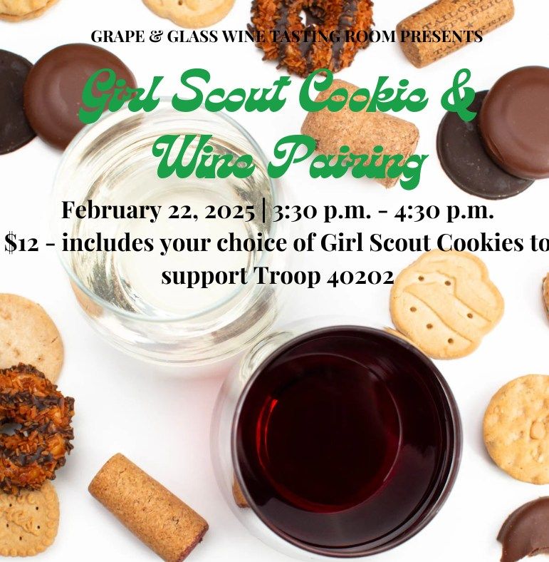 Girl Scout Cookie & Wine Pairing