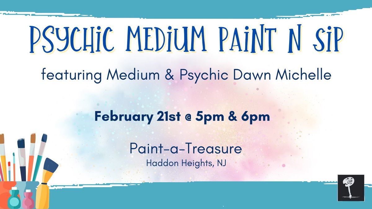 Psychic Medium Paint N Sip