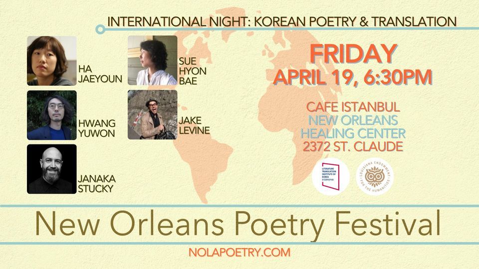 NOPF International Night: Korean Poetry & Translation