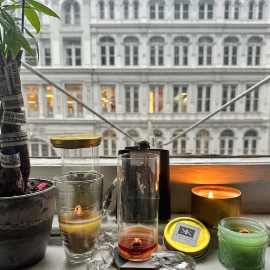 Holiday Sip & Smell Candle-Making Experience