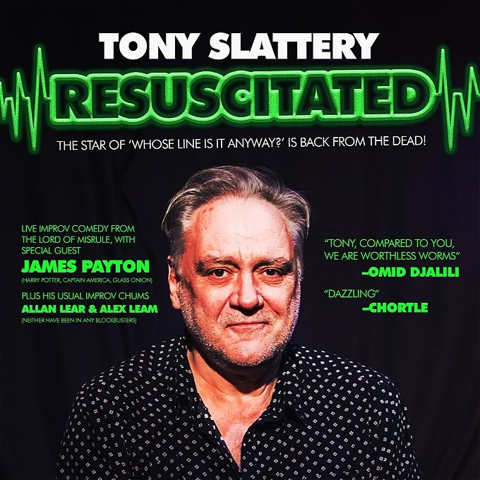 COMEDY: TONY SLATTERY