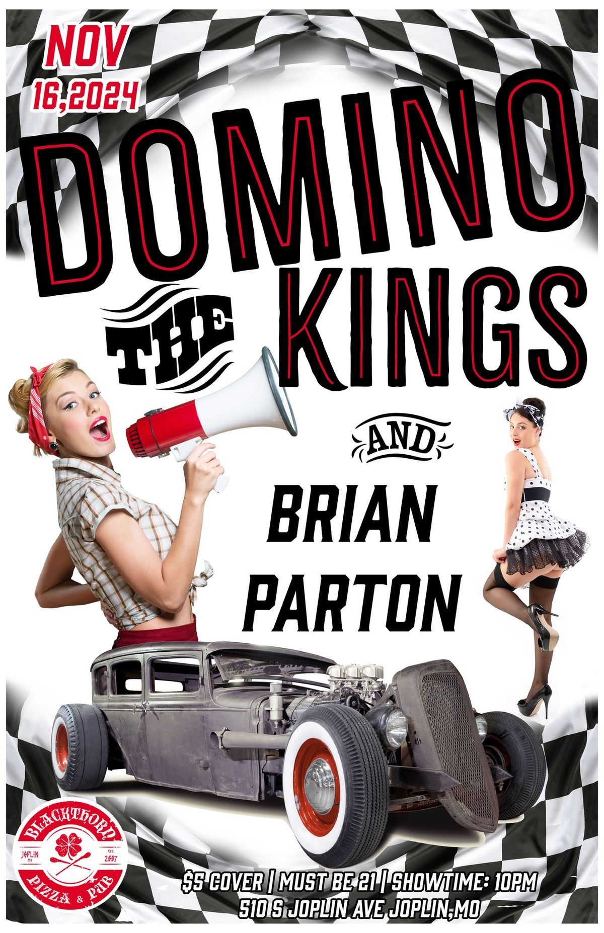 Brian Parton and the Domino Kings at Blackthorn