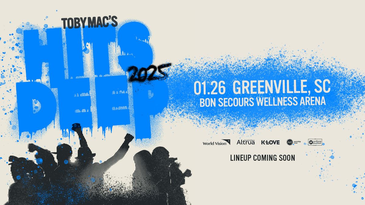 TobyMac's Hits Deep Tour 2025 - Greenville, SC