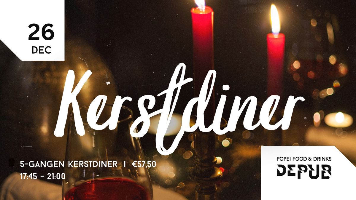 5-gangen Kerstdiner