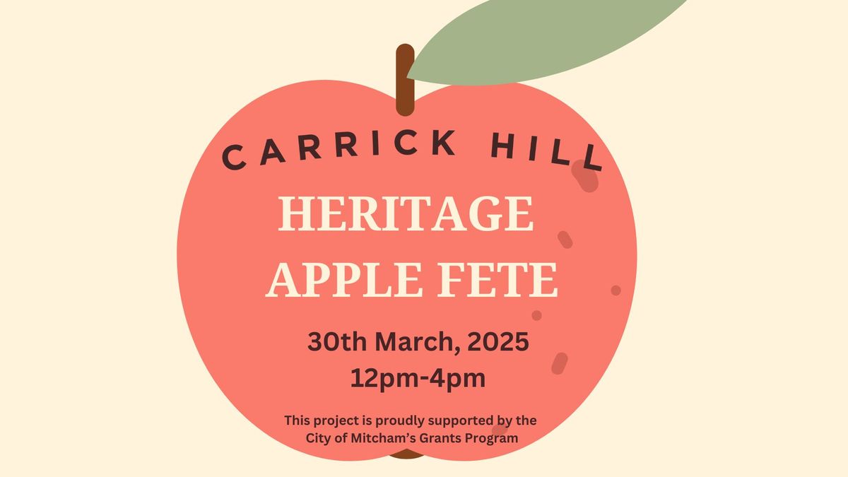 Carrick Hill Heritage Apple Fete