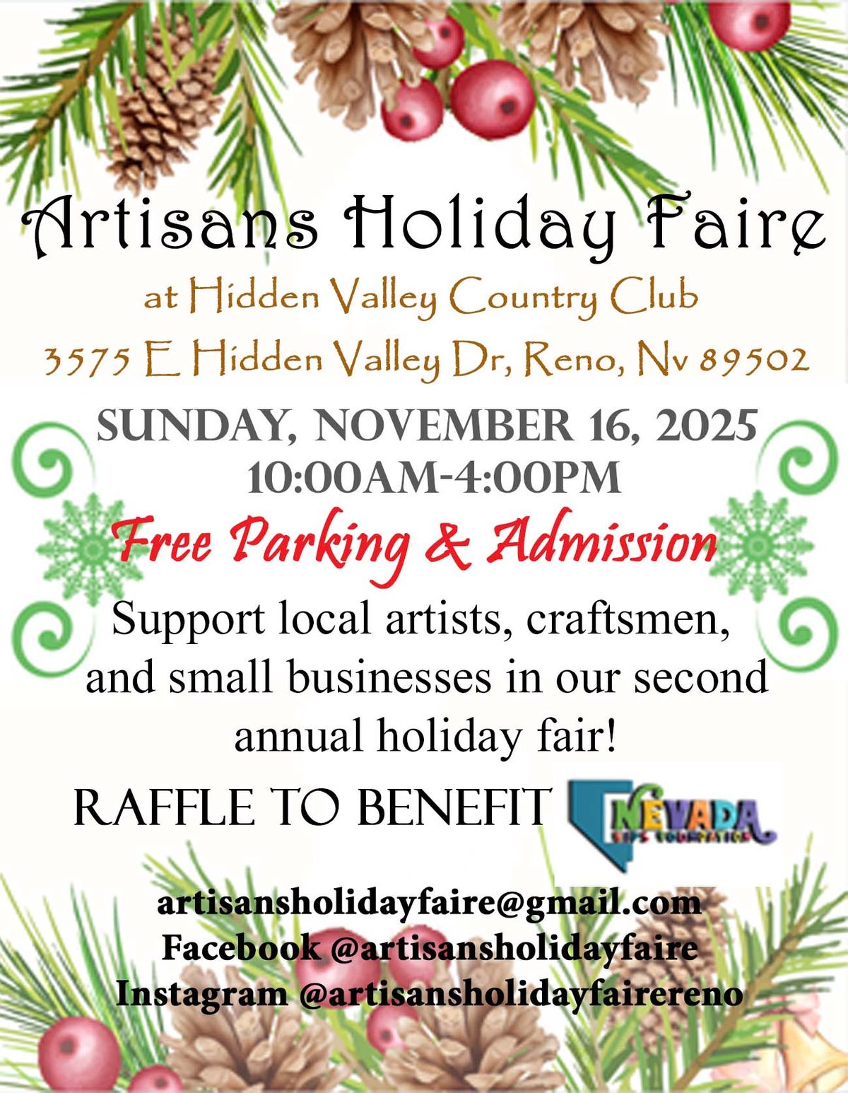 Artisans Holiday Faire 2025