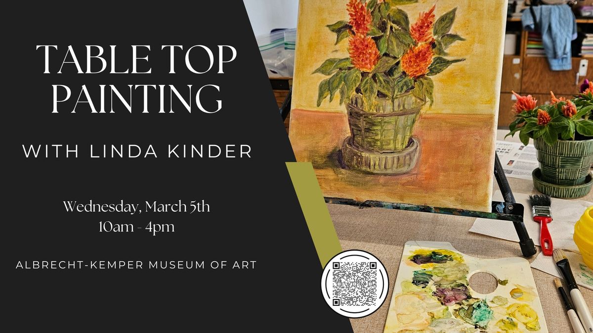 Table Top Painting with Linda Kinder