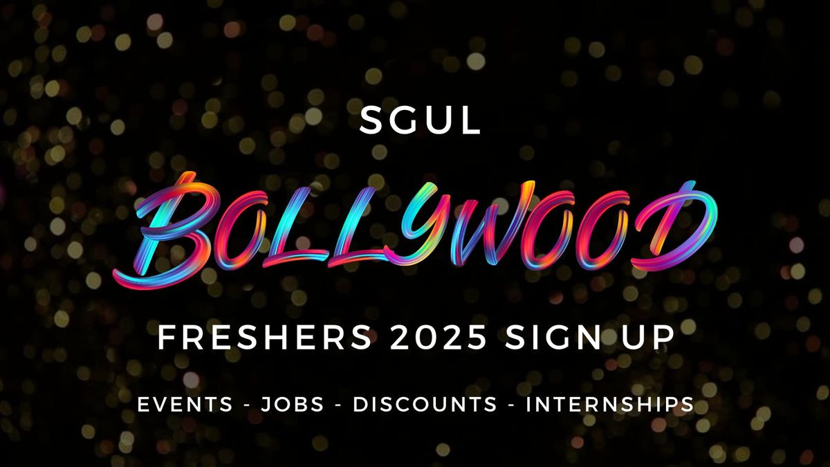 St George Bollywood Freshers - Official Welcome Week 2025