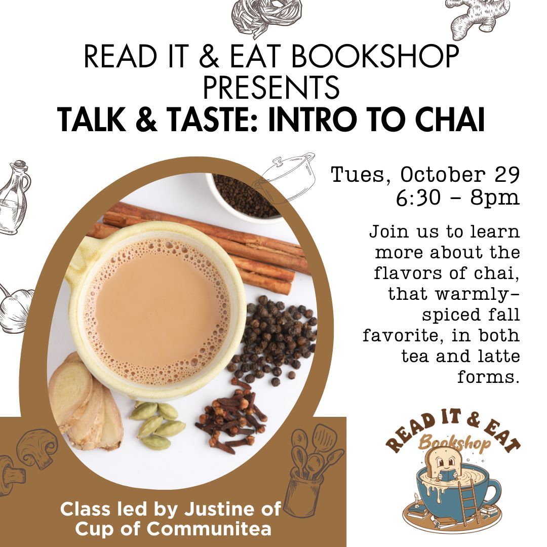 TALK & TASTE: Intro to Chai