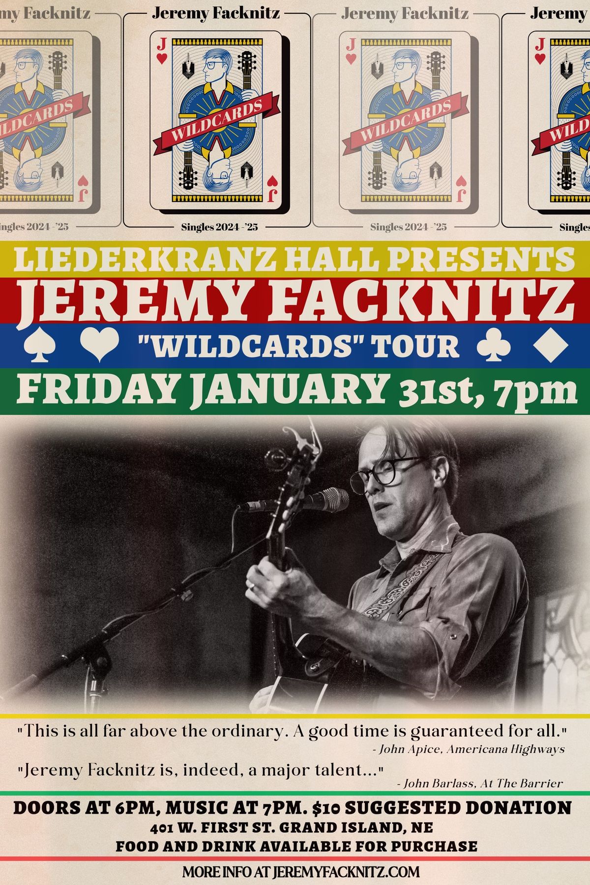 JEREMY FACKNITZ LIVE 