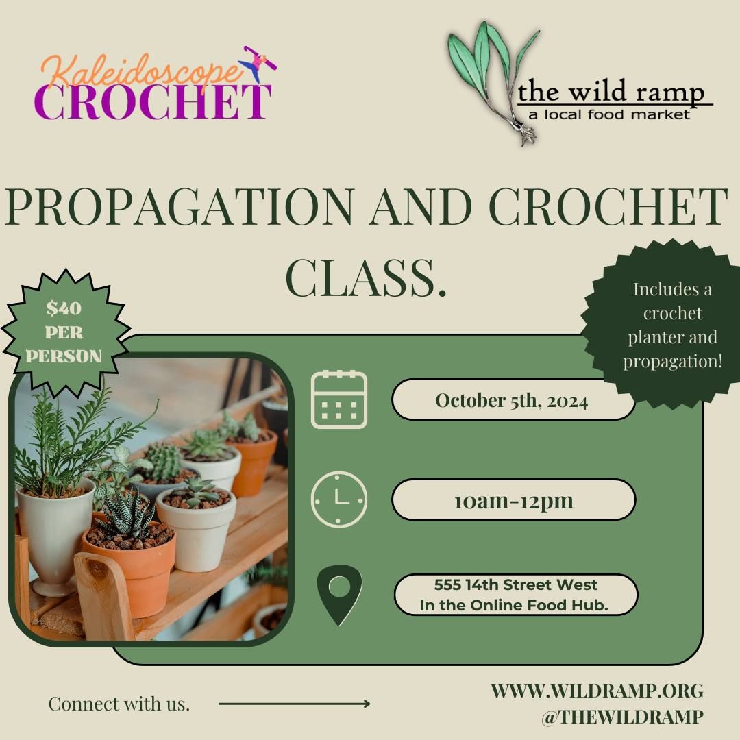 Crochet and Propagation with Kaleidescope Crochet