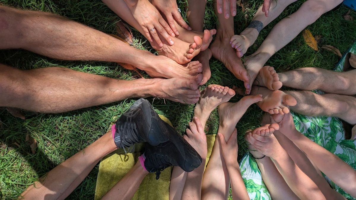 Laughing Yoga in Centennial Park