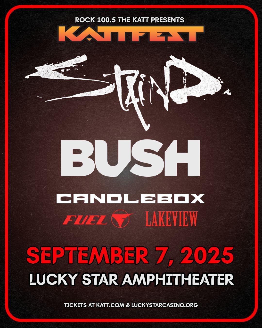 2025 KattFest at Lucky Star Casino - Lucky Star Amphitheater