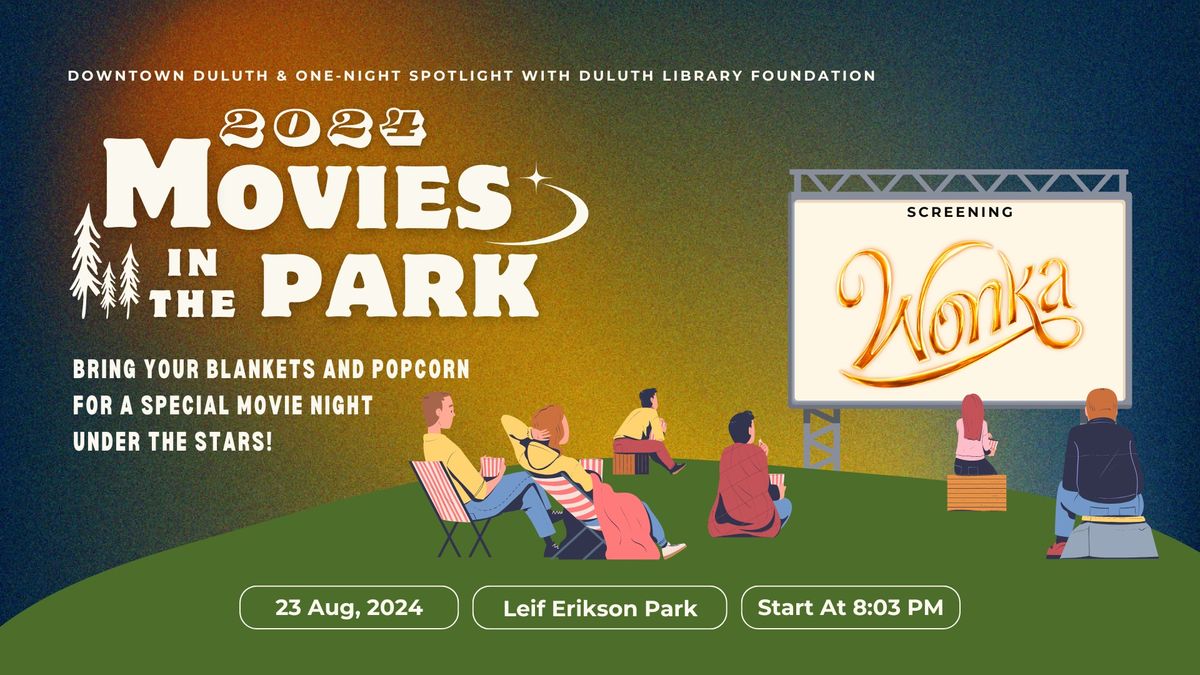 Movies in the Park with Duluth Library Foundation