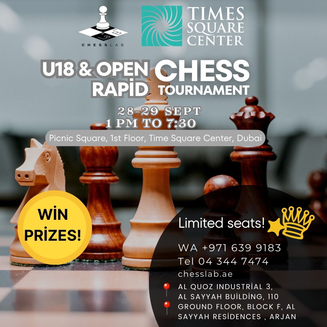 U18 & Open Rapid Chess Tournament