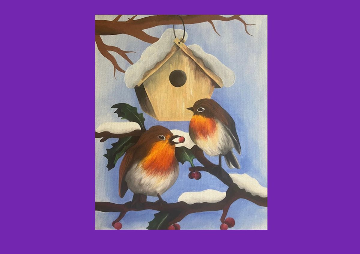 Winter Robins Paint Party @ Chelmsford