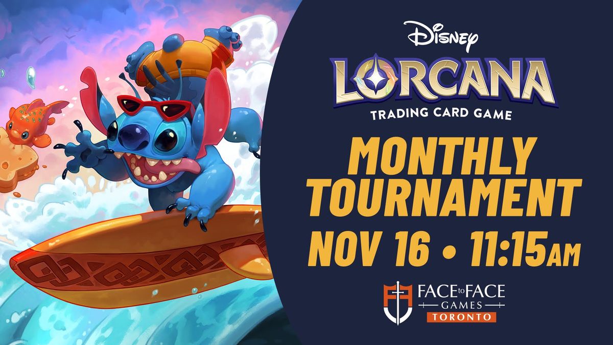 Lorcana Monthly Event