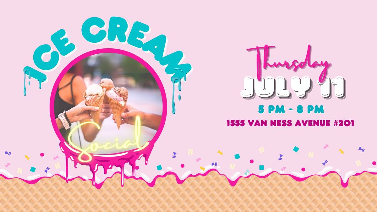 July's Arthop Ice Cream Social