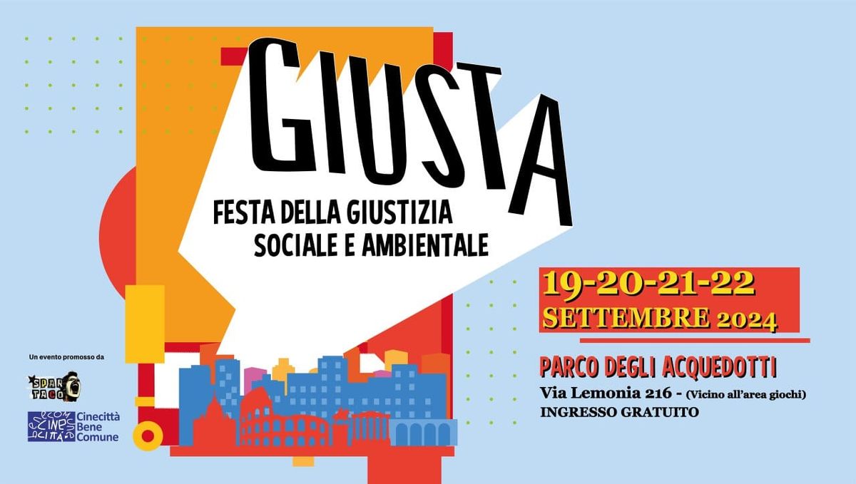 GIUSTA - Festa della giustizia sociale e ambientale