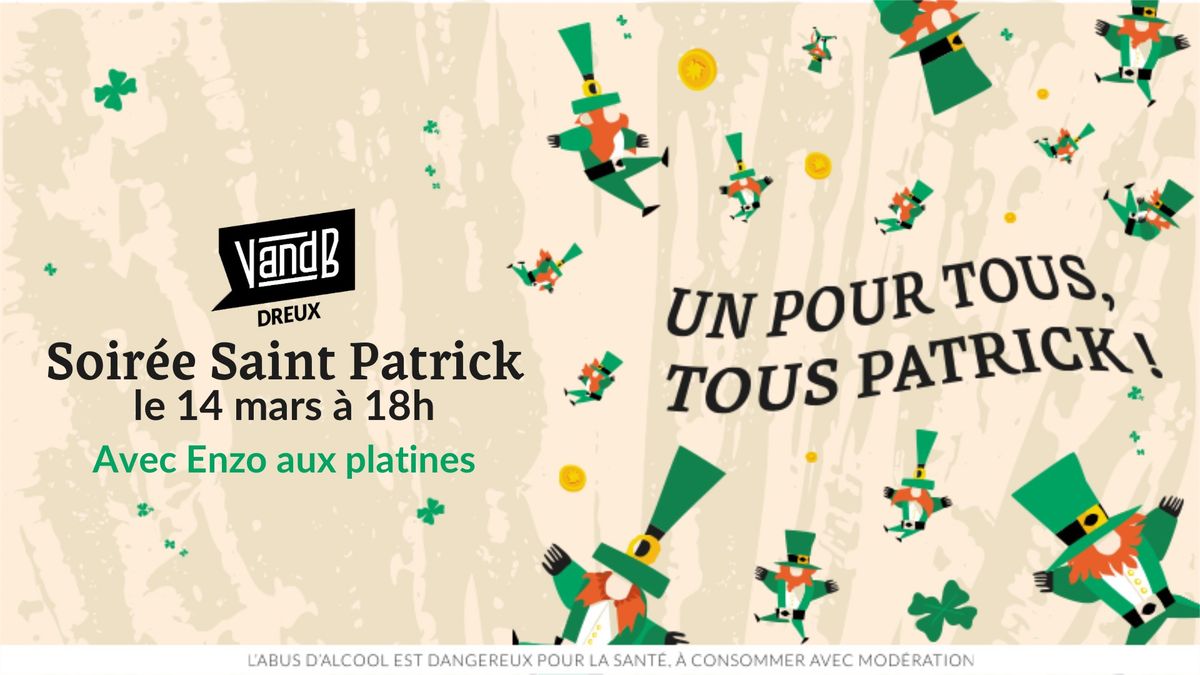 SAINT PATRICK avec ENZO