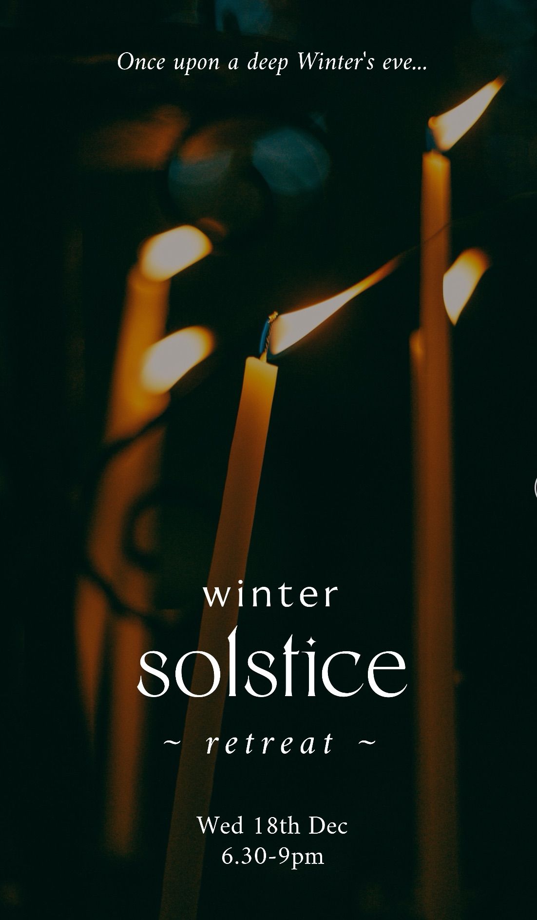 Winter Solstice yoga retreat