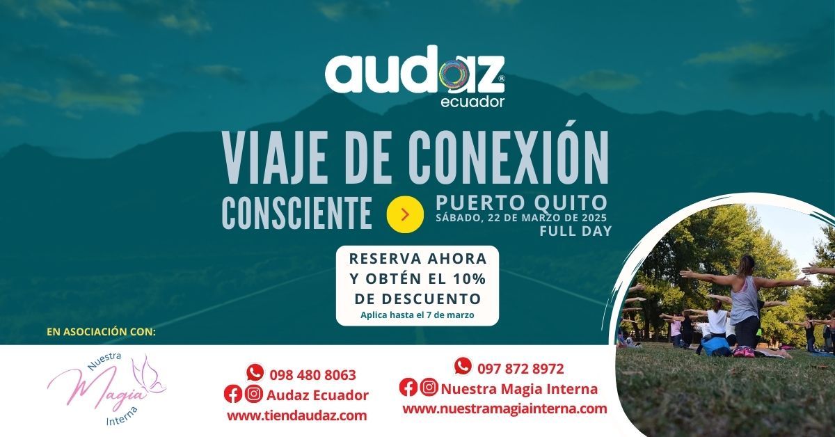 Viaje de Conexi\u00f3n Consciente a Puerto Quito Marzo 22