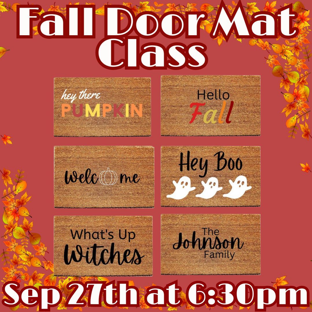 Choose Your Own Fall Door Mat!