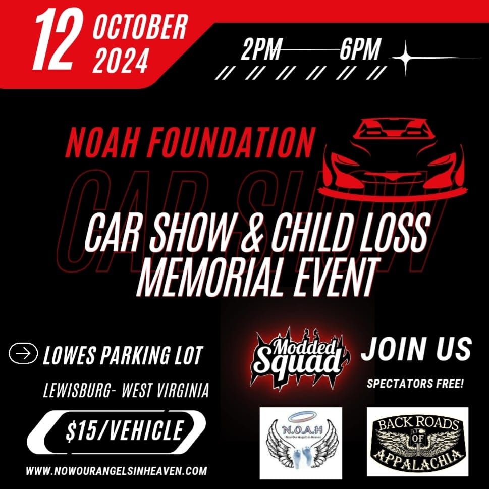 NOAH CAR SHOW MEMORIAL EVENT & FUNDRAISER