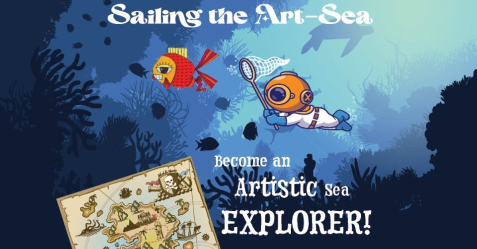 2023 Summer Art Camps for Kids! Sailing the Art-Sea 