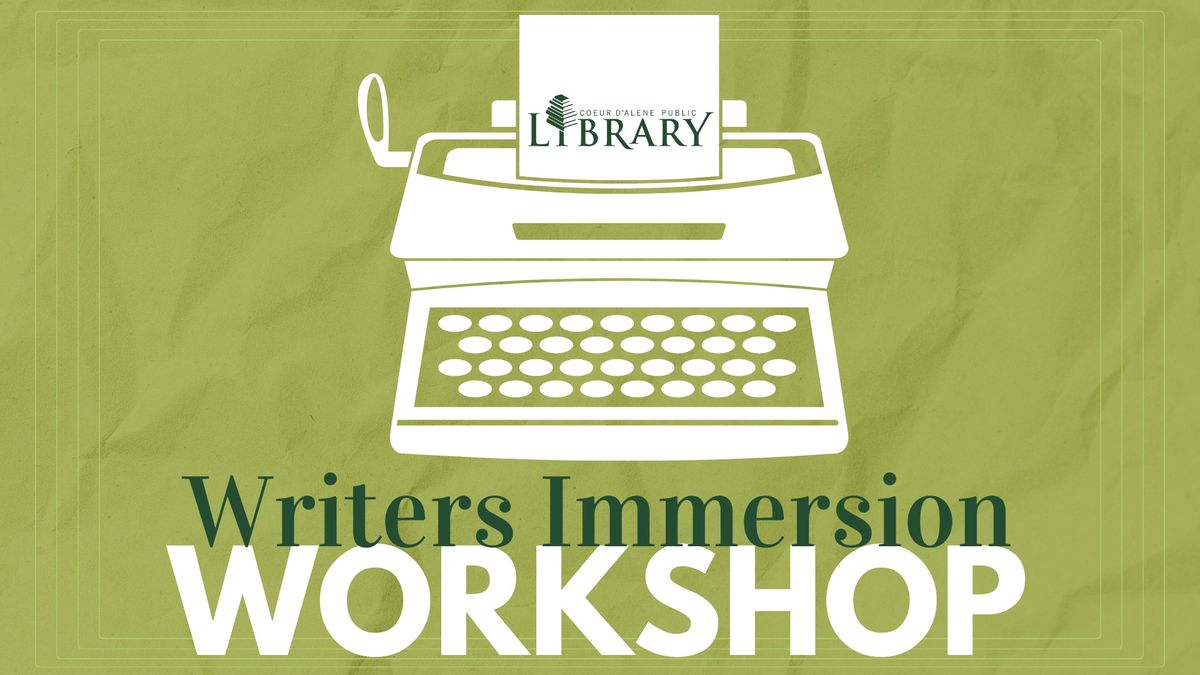 Writers Immersion Workshop (Ages 14+) 