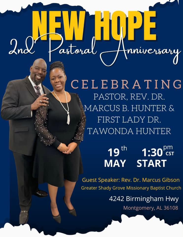 Pastor and First Lady Anniversary Celebration