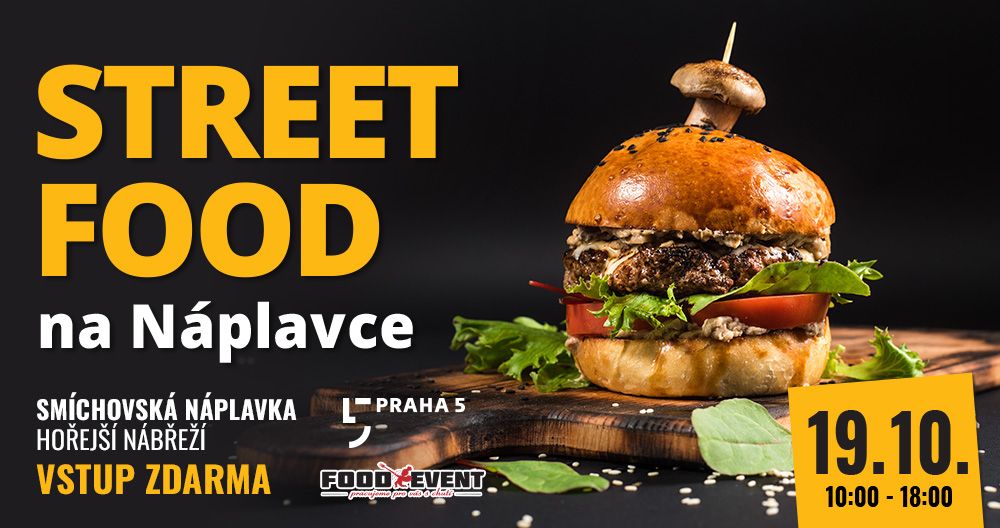 Street food na Sm\u00edchovsk\u00e9 n\u00e1plavce