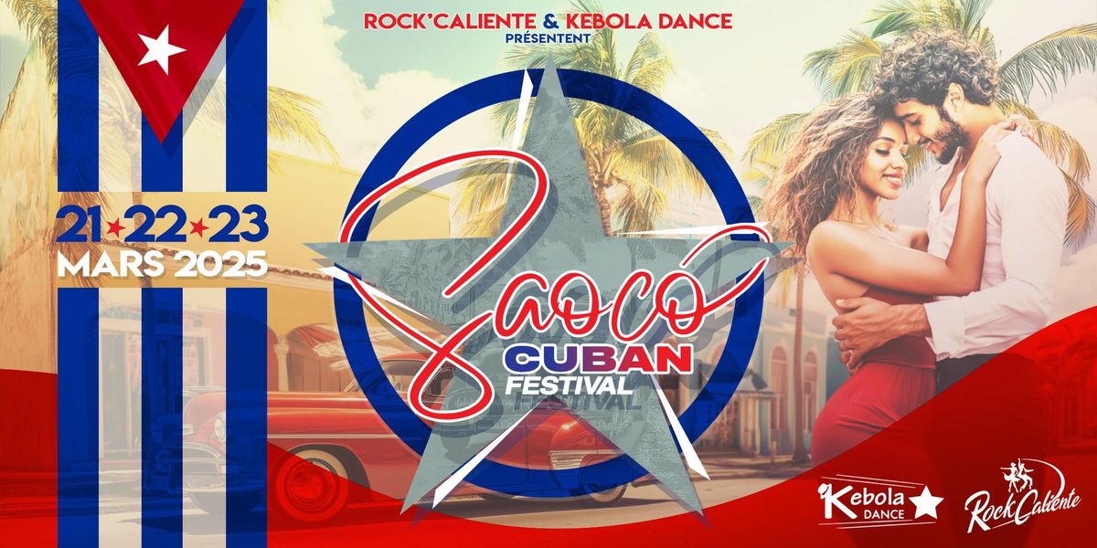 Saoco Cuban Festival | 21-22-23 Mars 2025 \u00e0 Aix-en-Provence