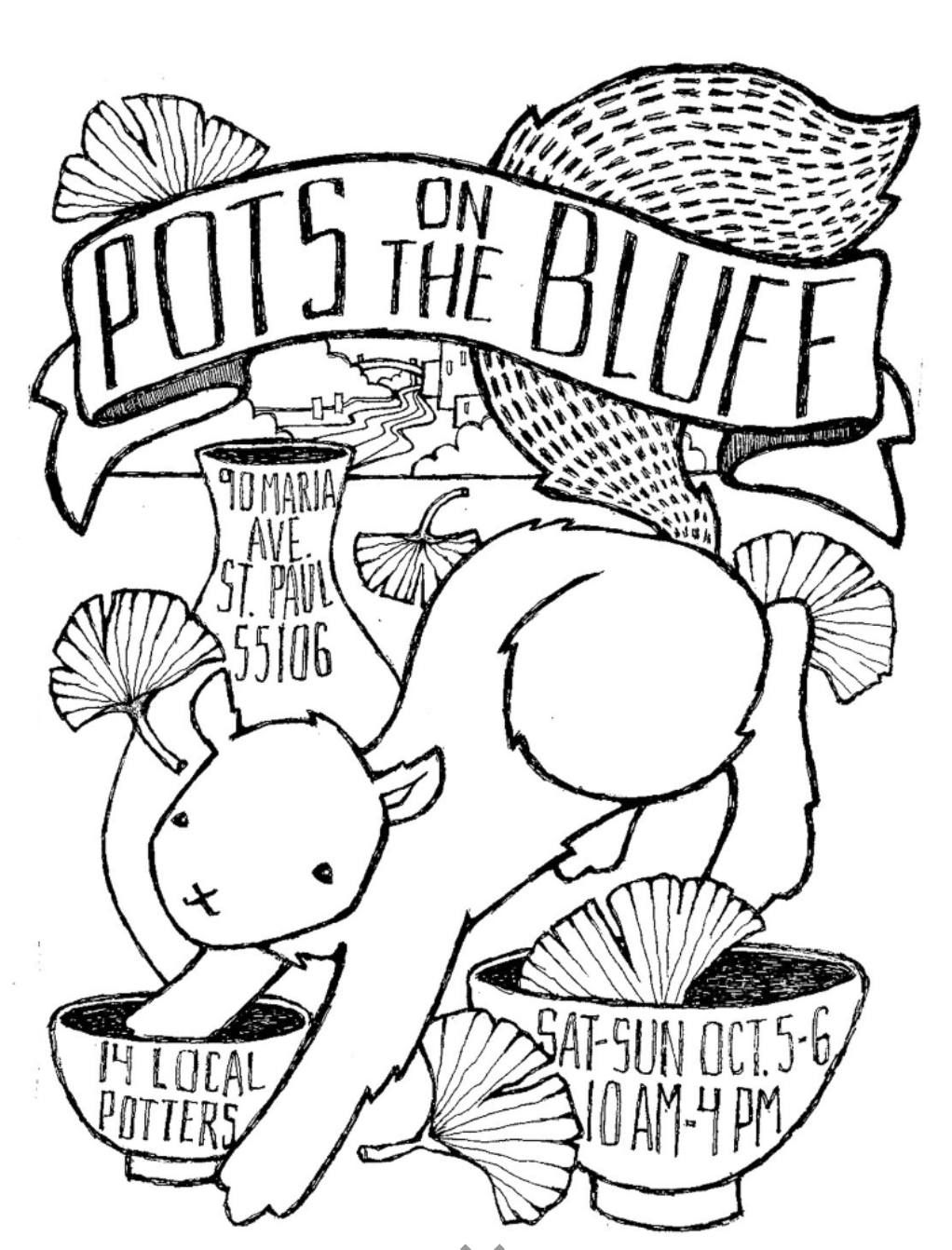 Pots on the Bluff