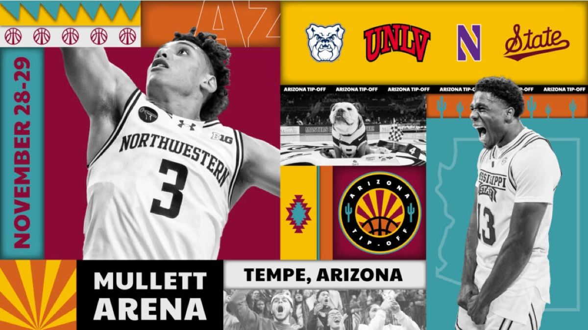 Arizona Tip-Off: Butler vs. Northwestern & UNLV vs. Mississippi State