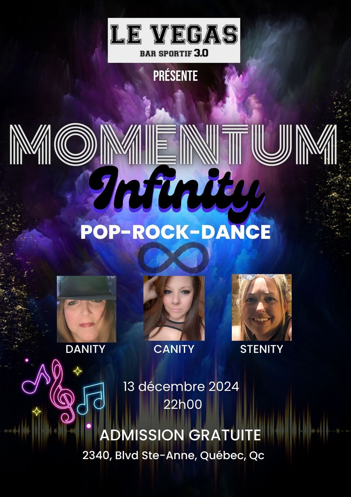 Momentum inifinity