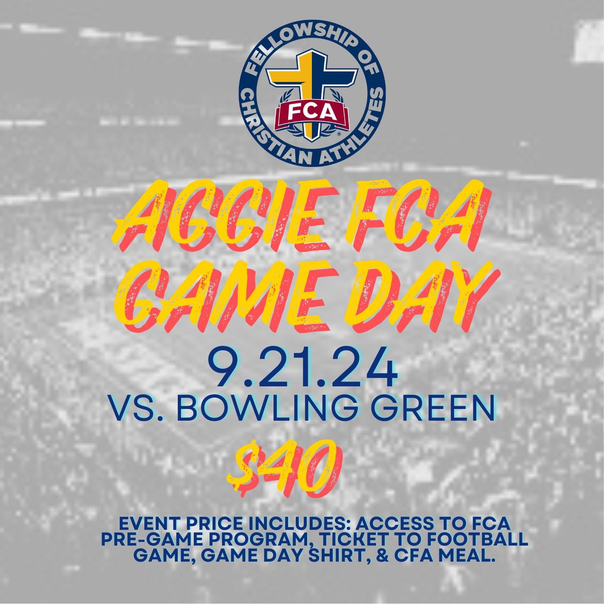 Aggie FCA Game Day