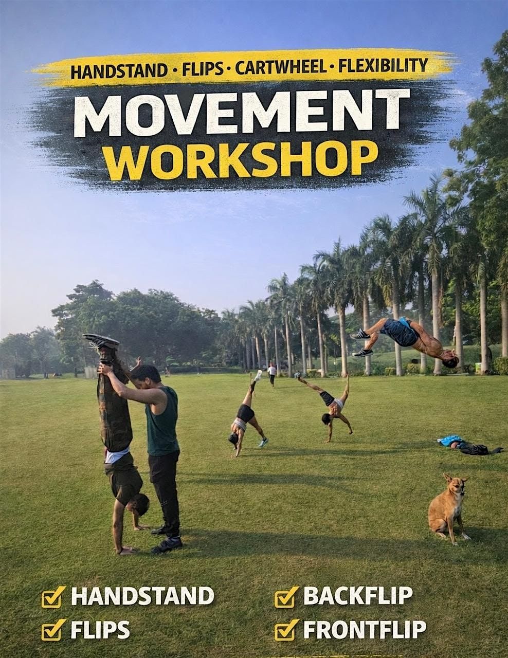 Movement Workshop for flexibility and Strength