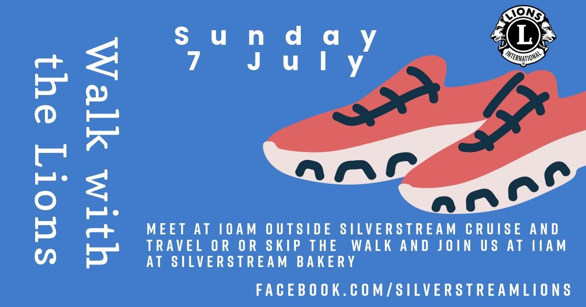 Walk and Coffee with Silverstream Lions - July