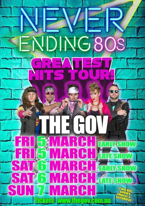 Never Ending 80s Greatest Hits Tour