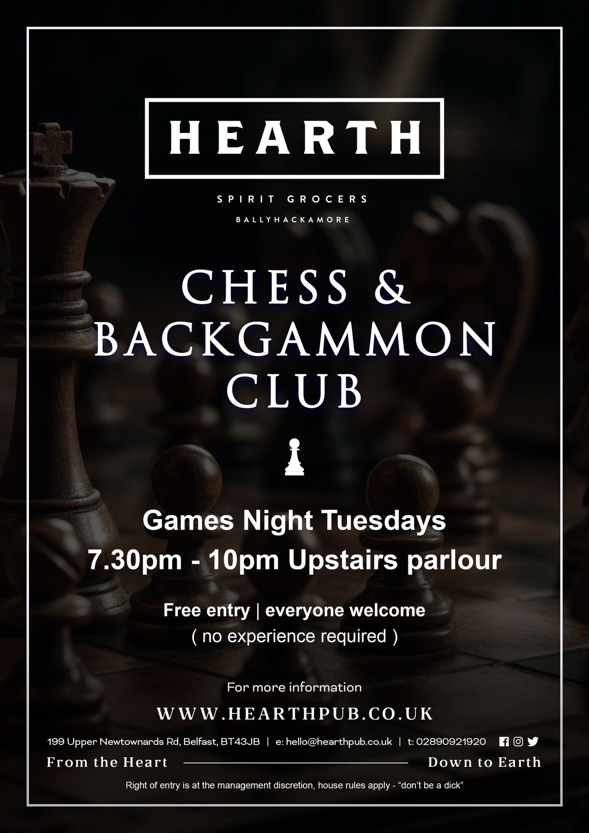 CHESS & BACKGAMMON Club 