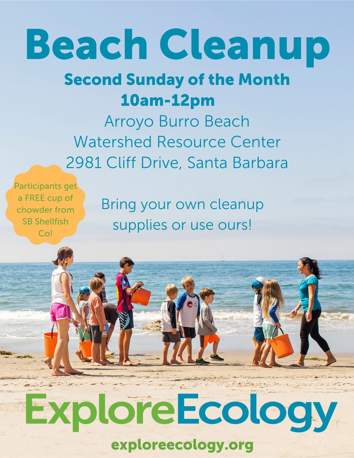 Explore Ecology Beach Cleanup