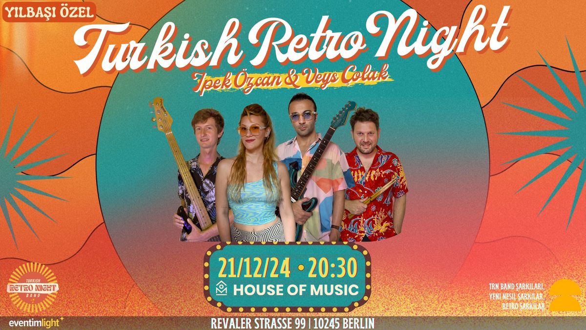 Turkish Retro Night Band | 21.12.24 | Berlin Concert