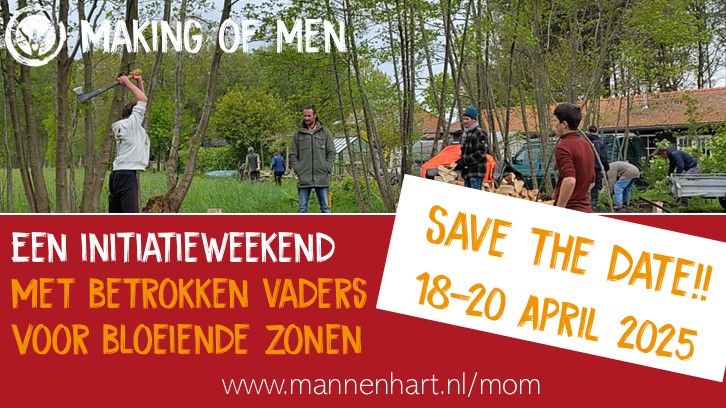 Making of Men, een initiatieweekend voor zonen met hun vaders