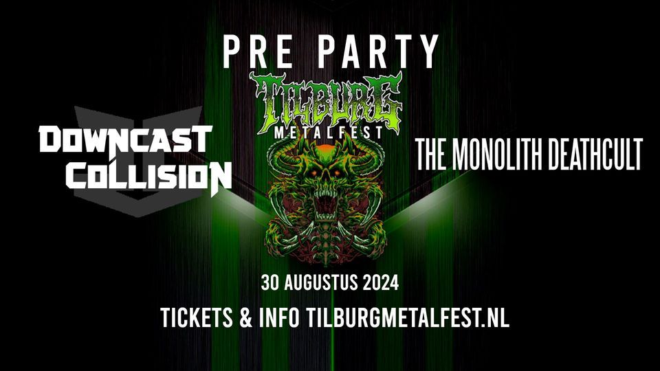 PRE PARTY - Tilburg Metal Fest (30 augustus 2024)