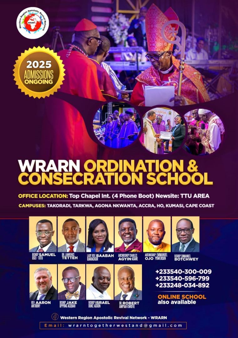 Unlock Your Ministerial Calling at WRARN Ordination and Consecration School!