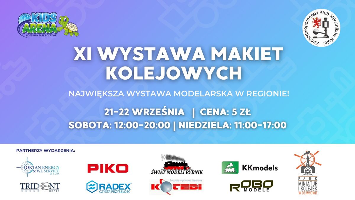 XI WYSTAWA MAKIET KOLEJOWYCH 