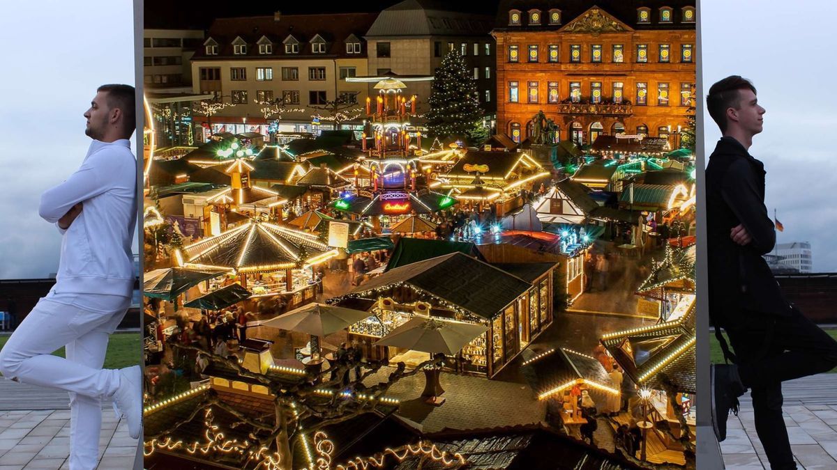 Licht&Schatten live auf dem Hanauer Weihnachtsmarkt 2024