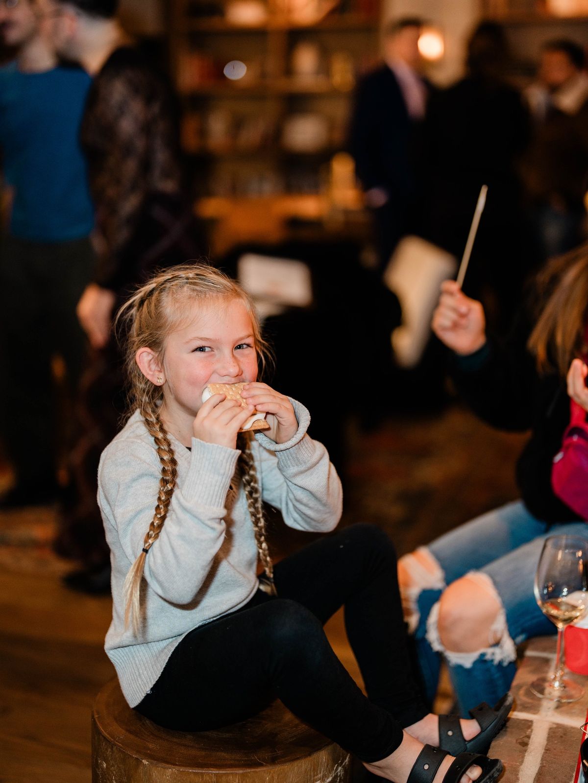 Tableside S\u2019mores in the Trade Room