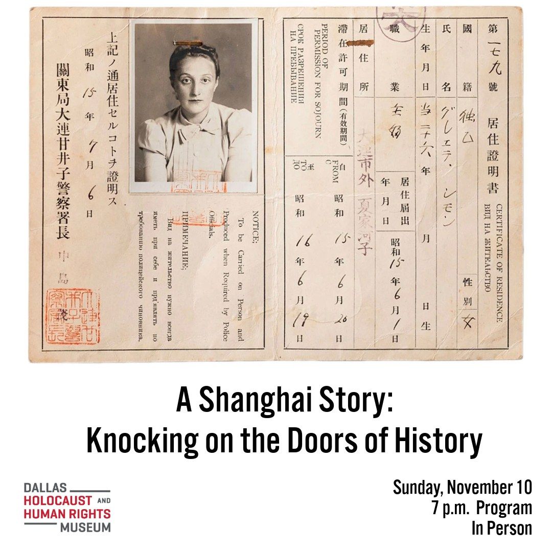 A Shanghai Story: Knocking on the Doors of History